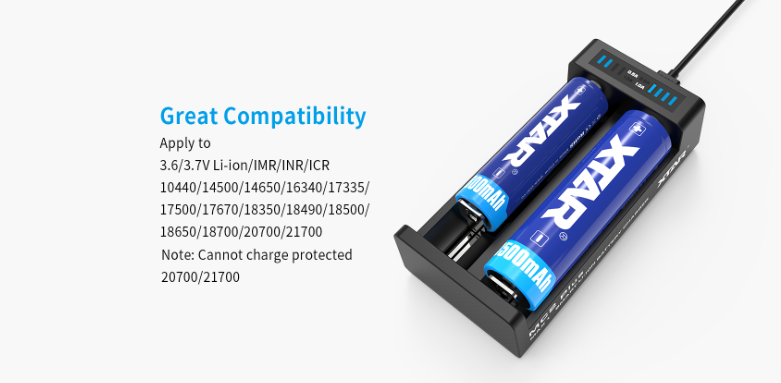 Fast Charging  Usb Universal Charger Compact  MC2 Plus  Universal Fast Battery Charger