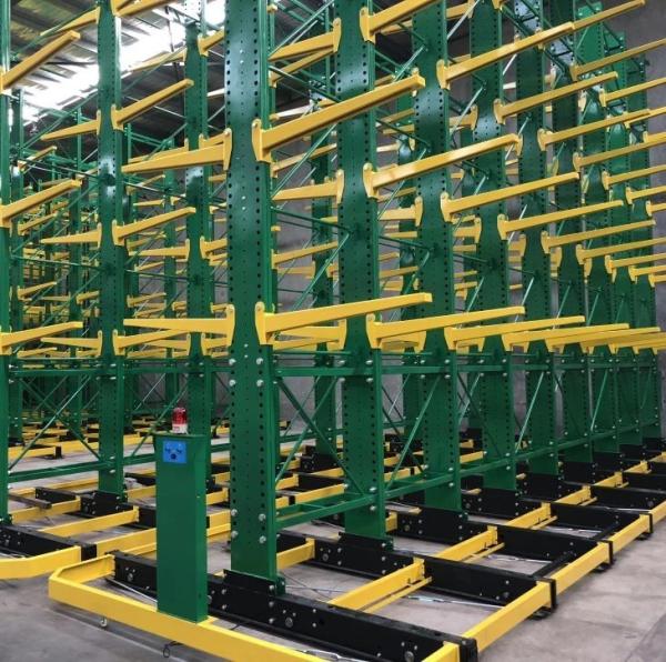 Multi Tier Structure Warehouse Cantilever Racking Boltless Assembly Custom Capacity
