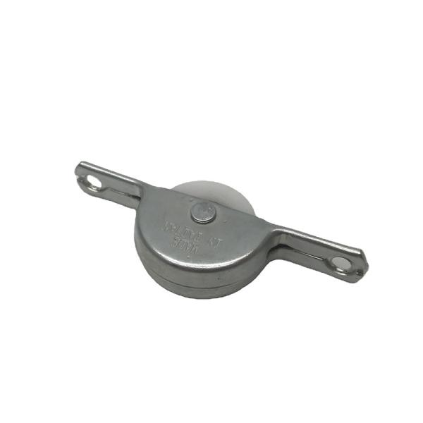 Aluminium Door And Window Accessories 24mm U Groove Nylon Pulley Wheel Iron Wheel Sliding Steel Door Wheels