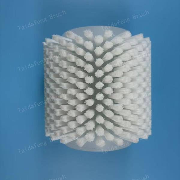 Cepillo de barrido de nylon multifunción, pulido, cepillo cilíndrico de nylon industrial