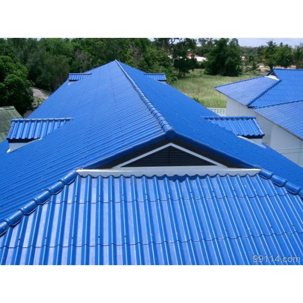 Power Saving Roof Panel Roll Forming Machine , Sheet Metal Forming Equipment