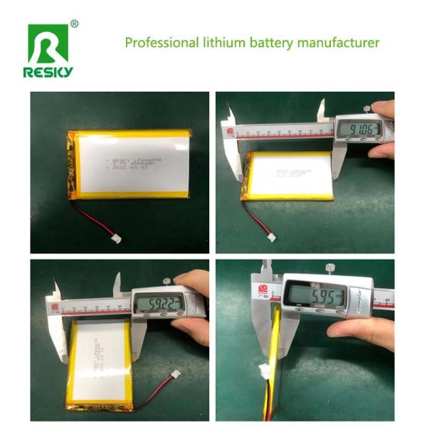 Power Lithium Polymer Battery Cell 606090 3.7V 4.2V 4000mAh 14.8Wh Lipo Batteries