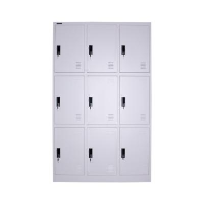 RAL Color Powder Coated 0.6mm Waterproof Metal Lockers