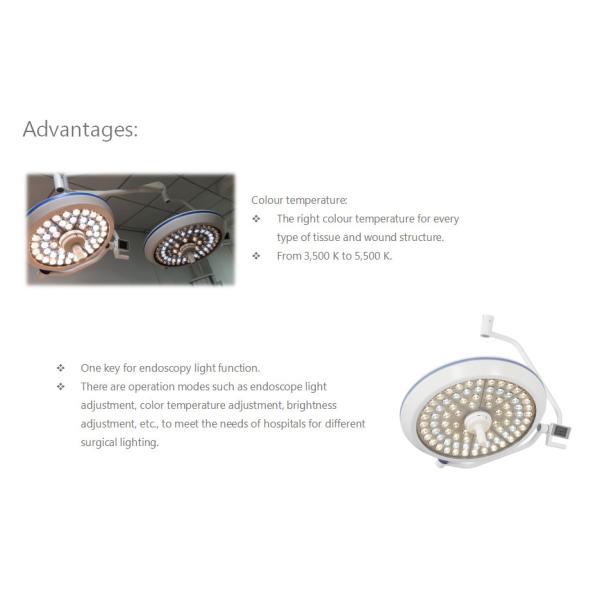 Ceiling-Mounted Operating Room Dedicated Shadowless LED Surgical Light