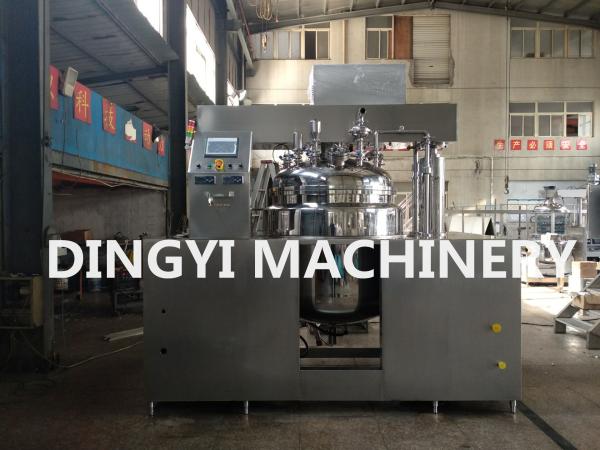 Stainless Steel Industrial Ointment Mixing Machine Electrical Heating Emulsion Function