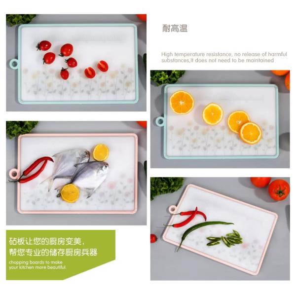 Non Slip Double Sided Thickened Polypropylene Cutting Board Safe