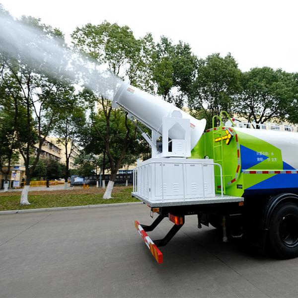 High Speed Mist Cannon Truck With Rear Fog Cannon And Urea Tank