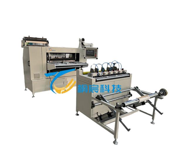 High Precision Filter Paper Folding Machine 220V / 380V Paper Folding Machine For Air Filter Materials