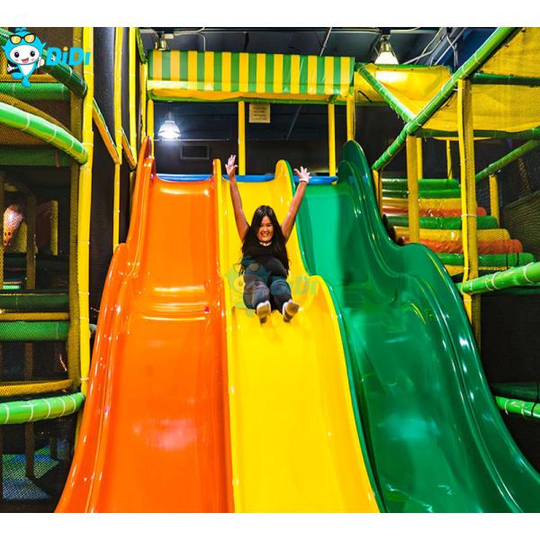 China Safety Certified Children'S Indoor Playground Macaron Theme Play Center