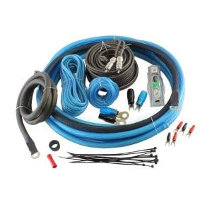 Female-Female Audio Cables and 4GA RCA Wire for Car Amplifier Wiring Installatio