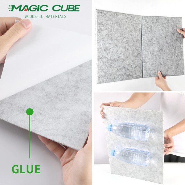 Professional Grade Polyester Fiber Acoustic Panel Suitable For In Shop and Dating Venues