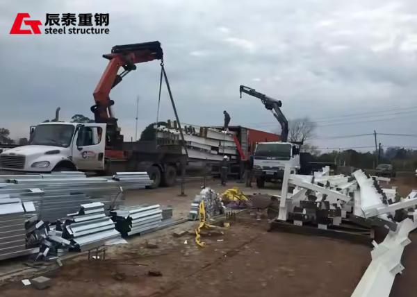 Q235B Prefabricated Steel Structure Warehouse Office Building