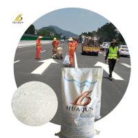Marquage routier de la ville à forte adhérence réfléchissante Peinture routière thermoplastique Longue durée de vie Séchage rapide