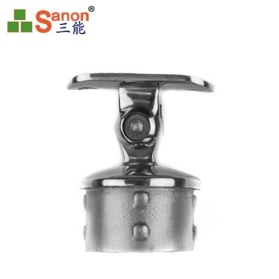Suporte de aço inoxidável fixados na parede do tubo do hardware do corrimão inoxidáveis