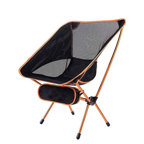Lounge Lightweight Portable Camping Chair With Canopy Carry Bag 54x48x65Cm