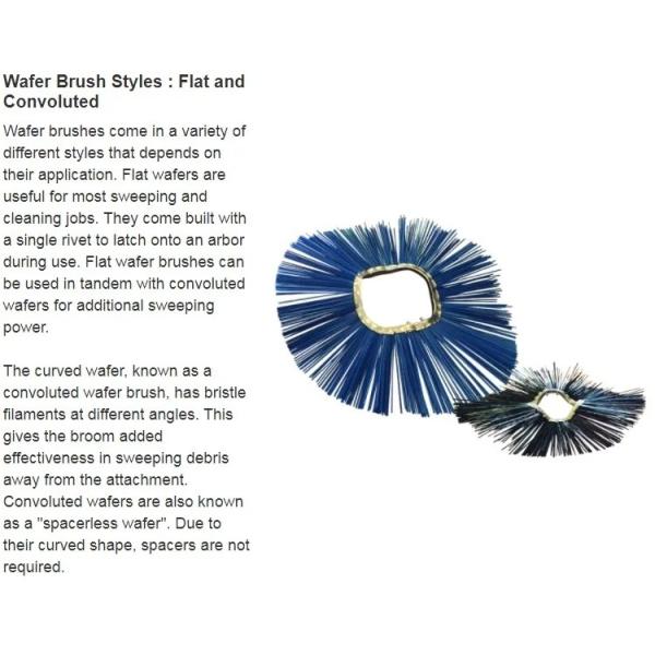 Электрическая дорожная метка для подметания 205 мм на заказ