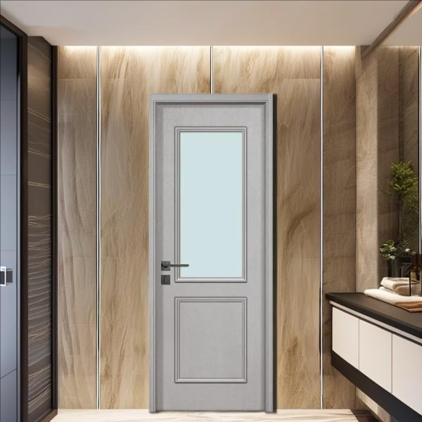 Modern 35/45mm Thickness WPC Hollow Door with 600mm Width and 200,000 Sets Annual Production