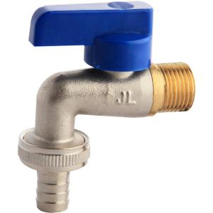 Brass deux voies bassin Bib Cock robinet d'eau