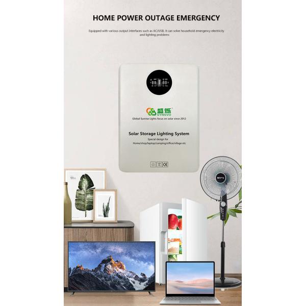 155W 300W Portable Battery Power Station With Monocrystalline Solar Panel