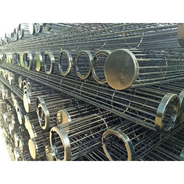 Промышленные штуцеры сборника пыли гальванизировали стальную клетку цедильного мешка