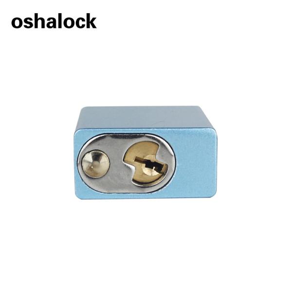 China Manufacturer 38mm Aluminium Padlock With Two Keys