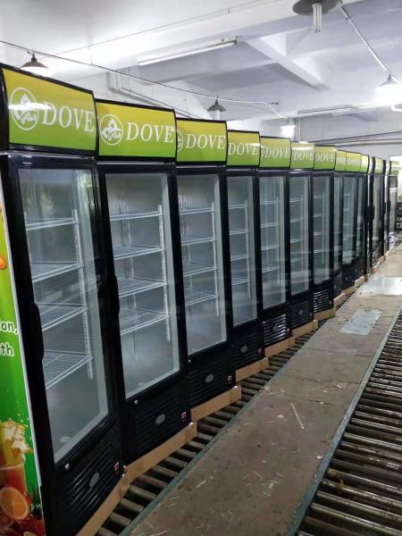 Swing Door Commercial Beverage Fridge Cold Drink Single Glass Door Cooler