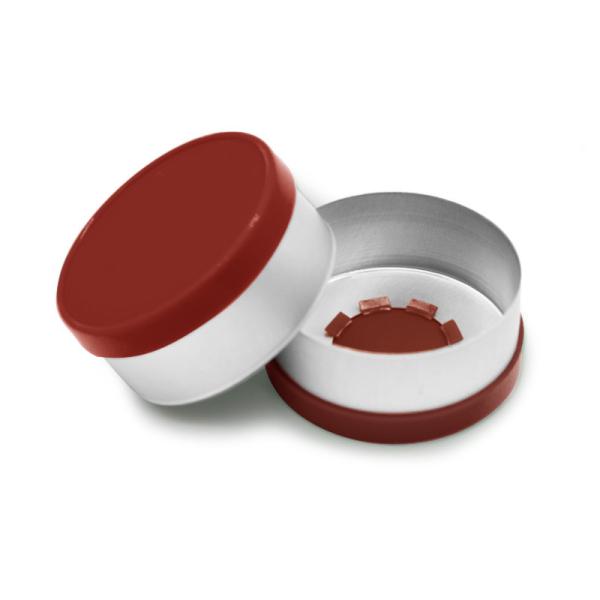 Custom Color And Logo Aluminium Bottle Caps For Injection Vials Professional Medical