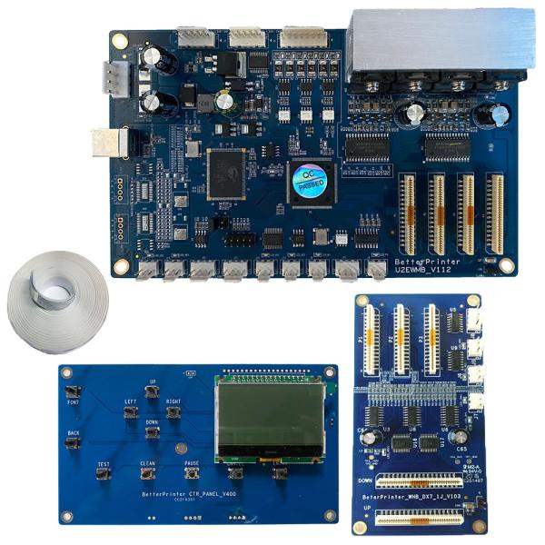 Настенный принтер с одной головкой DX7, набор DX7, материнская плата для планшетного УФ-принтера с плоской кроватью