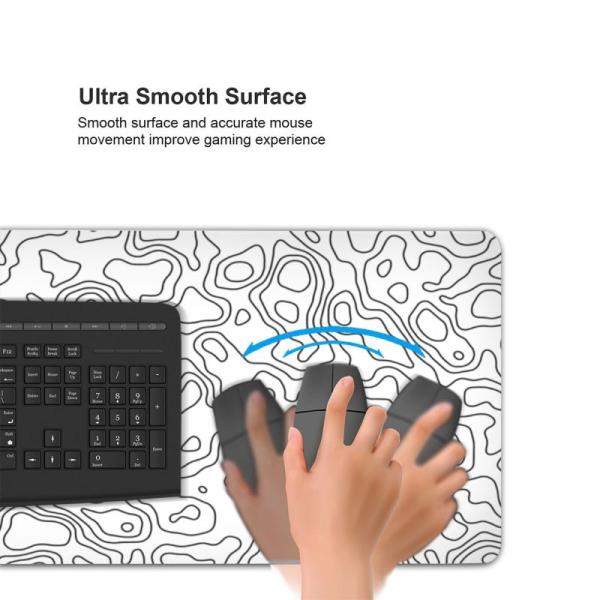 Large Size XXL XXXL Custom Logo Waterproof Computer Keyboard MousePads for Extended Gaming