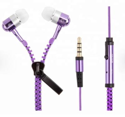 zipper Customized Promotional Gifts , LED Light Up Headphones Customize Color