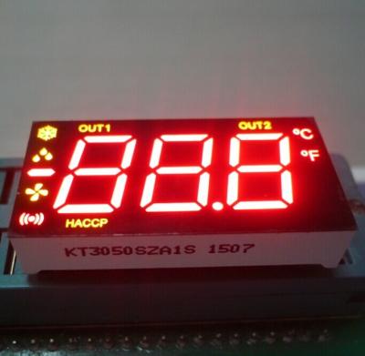 Exposição numérica do ultra vermelha/amarelo diodo emissor de luz 0,5 polegadas para o controle do refrigerador