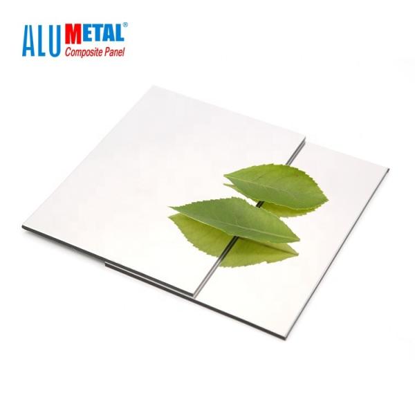 PVDF revestiu a folha composta de alumínio 0.5mm AA5005 Matt Finish do painel de 3mm Acp