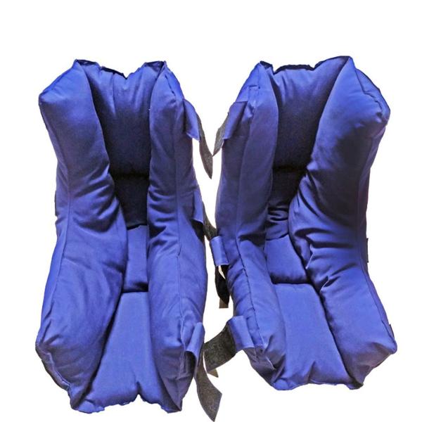 32*18cm Blue Patient Safety Devices Heel Protector Pillow For Bedridden Patients Anti Pressure Sore