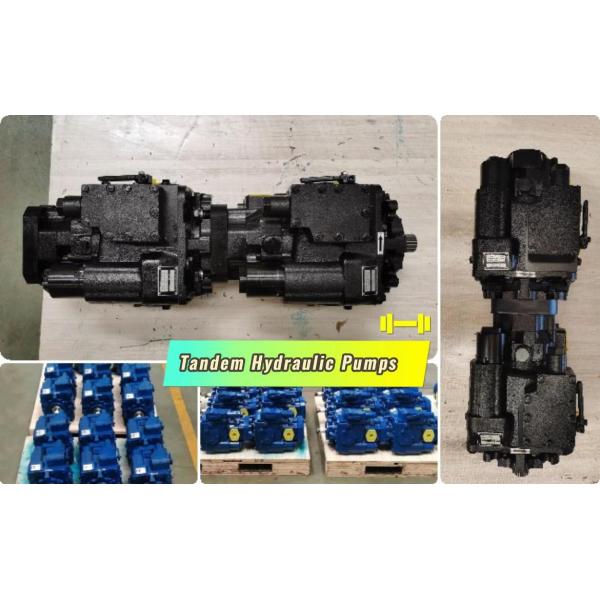 Compact And Powerful Tandem Hydraulic Pumps For Closed Circuit Systems