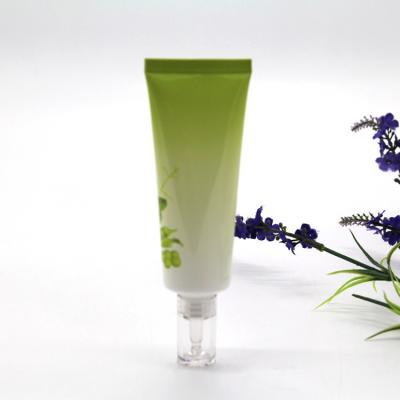Tubo cosmético macio liso 30ml do aperto