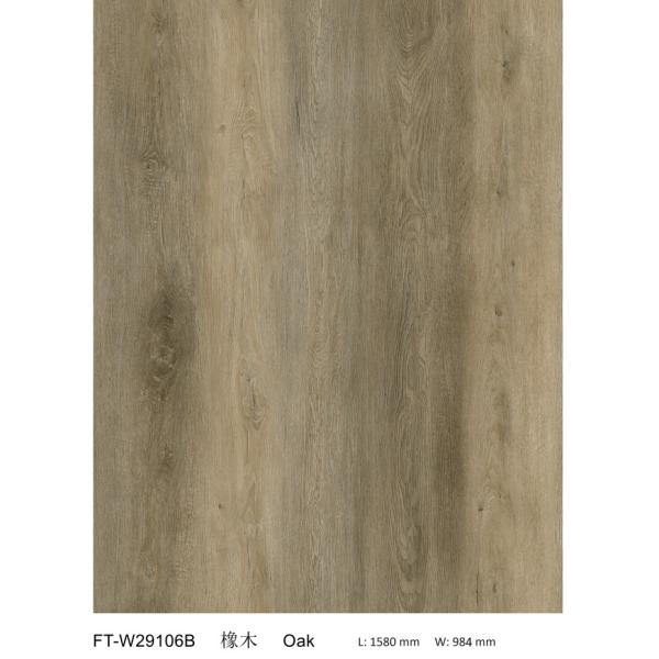 5mm 6mm Brown Herringbone SPC Anti Slip Click GKBM FT-W29106A-3 FT-W29106B-3