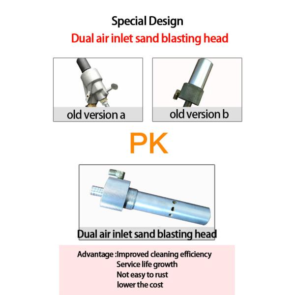 22 л/мин Струйный очиститель высокого давления Водяной струйный аппарат Пескоструйная обработка Удаление ржавчины Краска