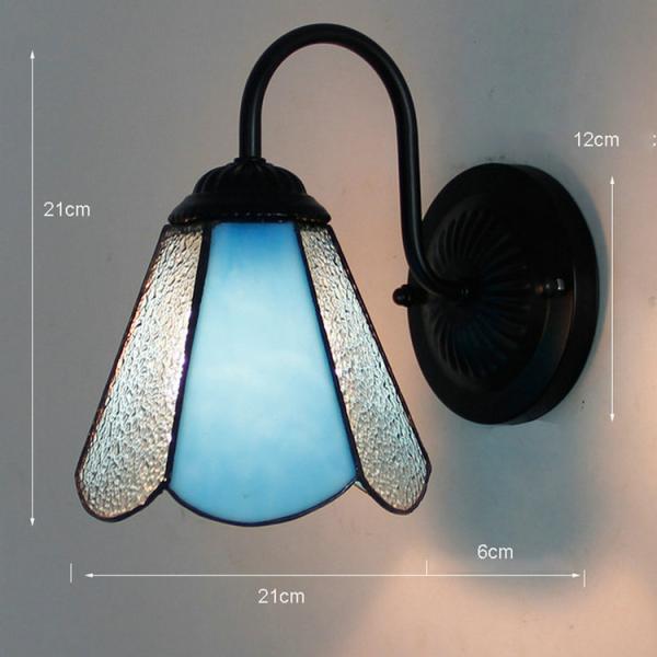 Mosaic Style LED Indoor Wall Light for Home Lighting Stained Glass Sconce Bathroom rustic wall sconces (WH-VR-113）