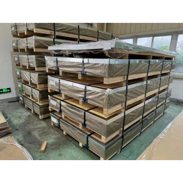 AA3105 Hoja de aluminio con paneles de refrigerador cepillado para la producción