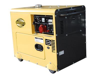 certificação ajustada do CE do poder diesel portátil elétrico do gerador de poder do começo 5KVA