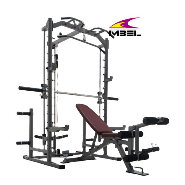 All In One Multi Functional Commercial Station Squat Power Rack Home Gym Smith Machine