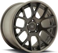 20inch orlara bordas forjadas 2-PC personalizadas preto da liga do brilho com o 5x120 para as rodas da liga de BMW M4/SAE J2530