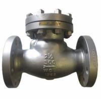 Válvula de retenção giratória de aço fundido tipo flange Ansi de 6 polegadas Válvula de retenção