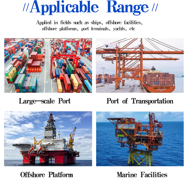 Commercial Marine Mooring Buoy System Heavy Duty Polyurethane/EVA Foam Filled Cylindrical Fender Corrosion Resistance for Docks