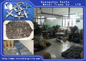 316 grampos de aço inoxidável pequenos 2,0 Thinckness para a grade invisível do
