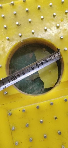 O anti plástico da esteira 30mm do deslizamento ZP375 desliza não Mat For Drilling Rotary Table