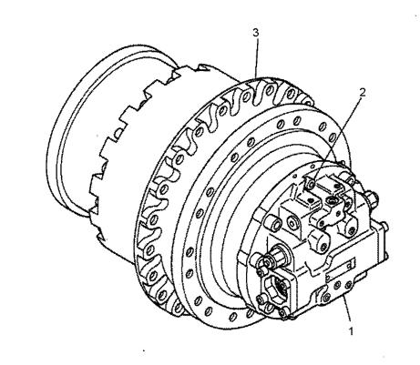102-6433 1026433 107-6553 102-6500 конечная передача экскаватора  315 с мотором