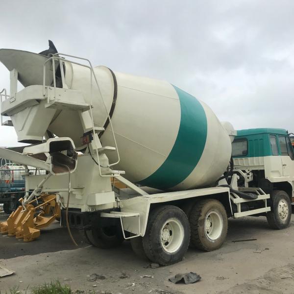                  Used Mitsubishi Fuso 10m3 Concrete Mixer Hjc6a in Excellent Working Condition with Amazing Price. Secondhand Mitsubishi Fuso Concrete Mixer on Sale             