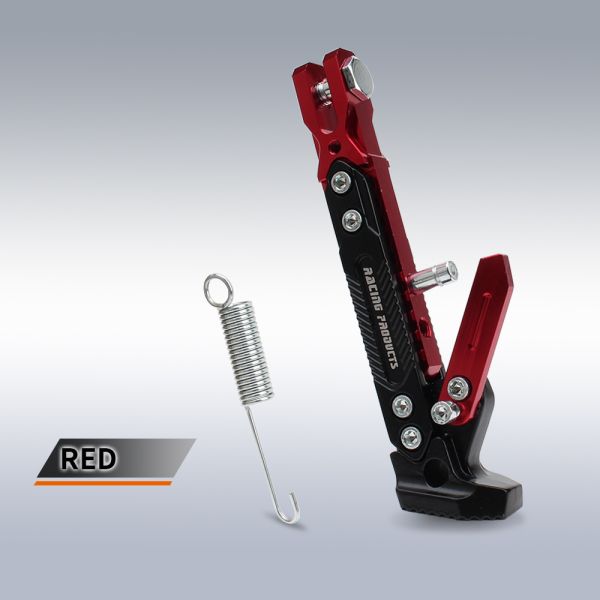 Motorcycle Kickstand Adjustable Side Feet Parking Rack Support Foot Frame Aluminum Alloy  Motorcycle Universal Tripod