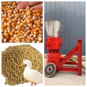 Tracteur de moulin de granule de 3 rouleaux PTO conduisant la machine de granule
